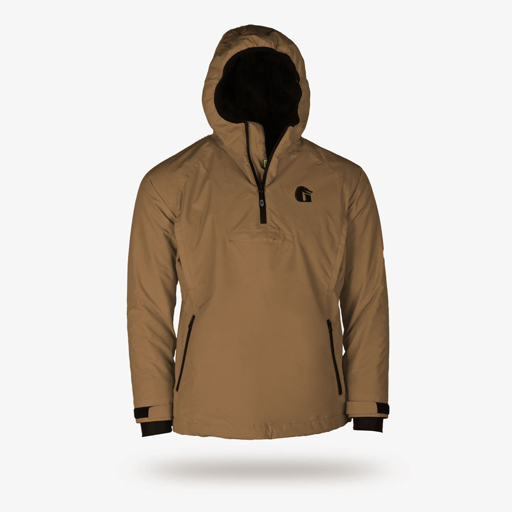Waterproof 1/2 Zip Bog Hoodie Mens Dirt