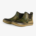Load image into Gallery viewer, mens camp boots in mossy oak greenleaf view main