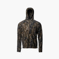 load image into gallery viewer, Gator Waders Studio Mens Waypoint Grid Fleece Hoodie Mossy Oak Treestand 1