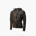 load image into gallery viewer, Gator Waders Studio Mens Waypoint Grid Fleece Hoodie Mossy Oak Treestand 5