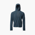 load image into gallery viewer, Gator Waders Studio Mens Waypoint Grid Fleece Hoodie Storm 1