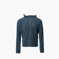 load image into gallery viewer, Gator Waders Studio Mens Waypoint Grid Fleece Hoodie Storm 3