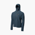 load image into gallery viewer, Gator Waders Studio Mens Waypoint Grid Fleece Hoodie Storm 4
