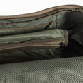 Load image into Gallery viewer, migrator duffle bag delta - inside zipper view
