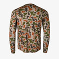 Load image into Gallery viewer, performance shirt in old school camo view back