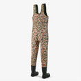 Load image into Gallery viewer, mens retro waders old school - back side view