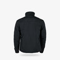Load image into Gallery viewer, mens insulated snap shirt - black river - back view