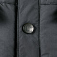 Load image into Gallery viewer, mens insulated snap shirt - black river - snap view