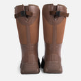 load image into gallery viewer, Omega Flow Boots Brown back