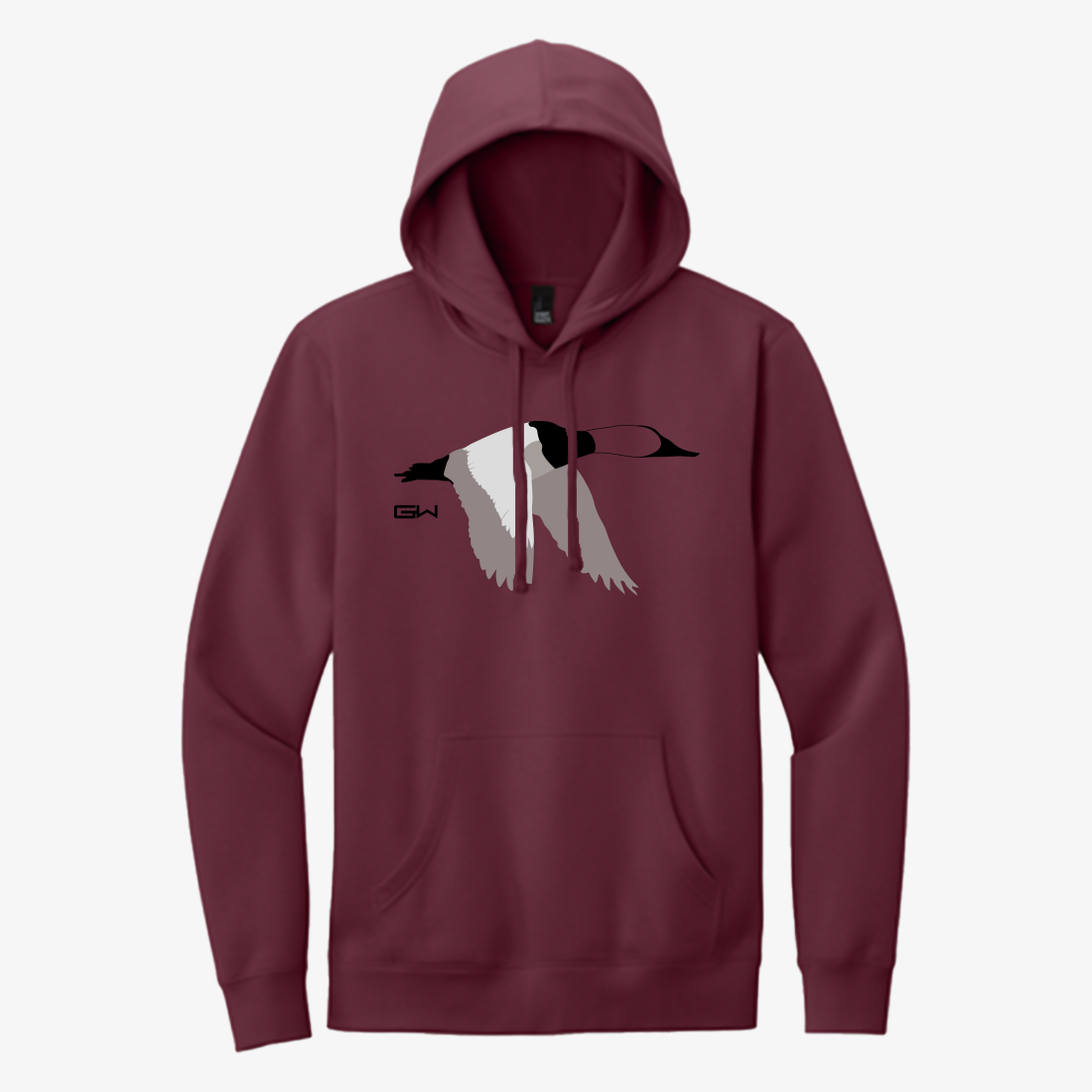 canvasback hoodie front