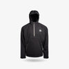 Waterproof 1/2 Zip Bog Hoodie | Mens - Black/Grey