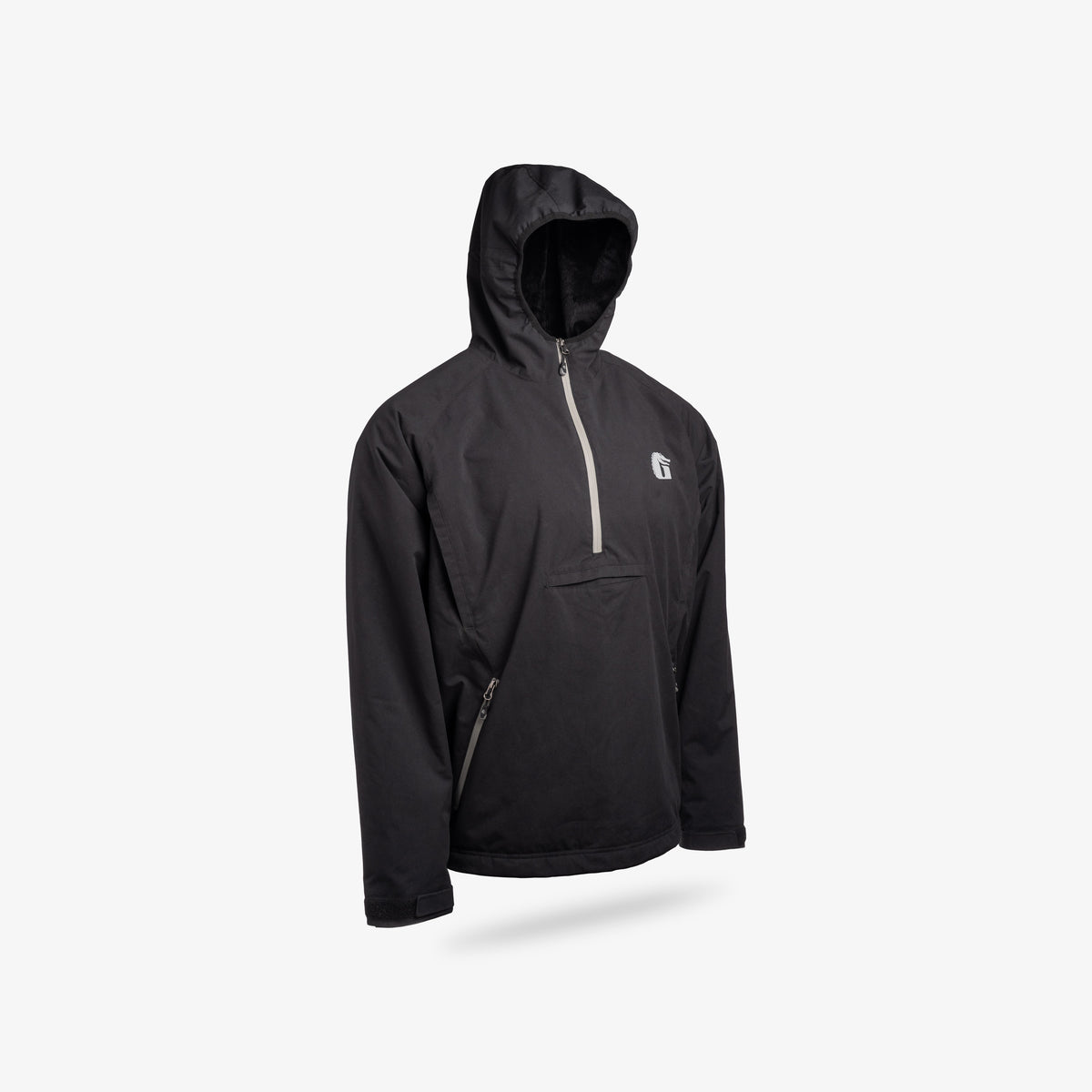 Gator Waders Bog Hoodie Mens Black Grey 4