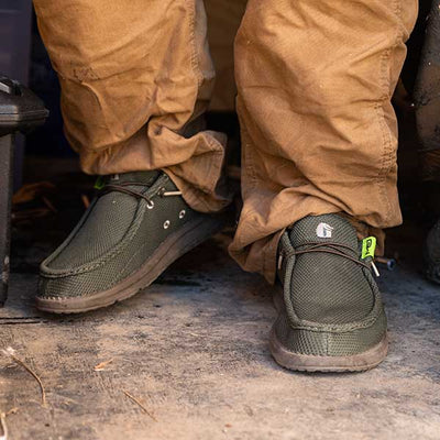 Gator Waders Camp Shoes - Mens Olive / 10
