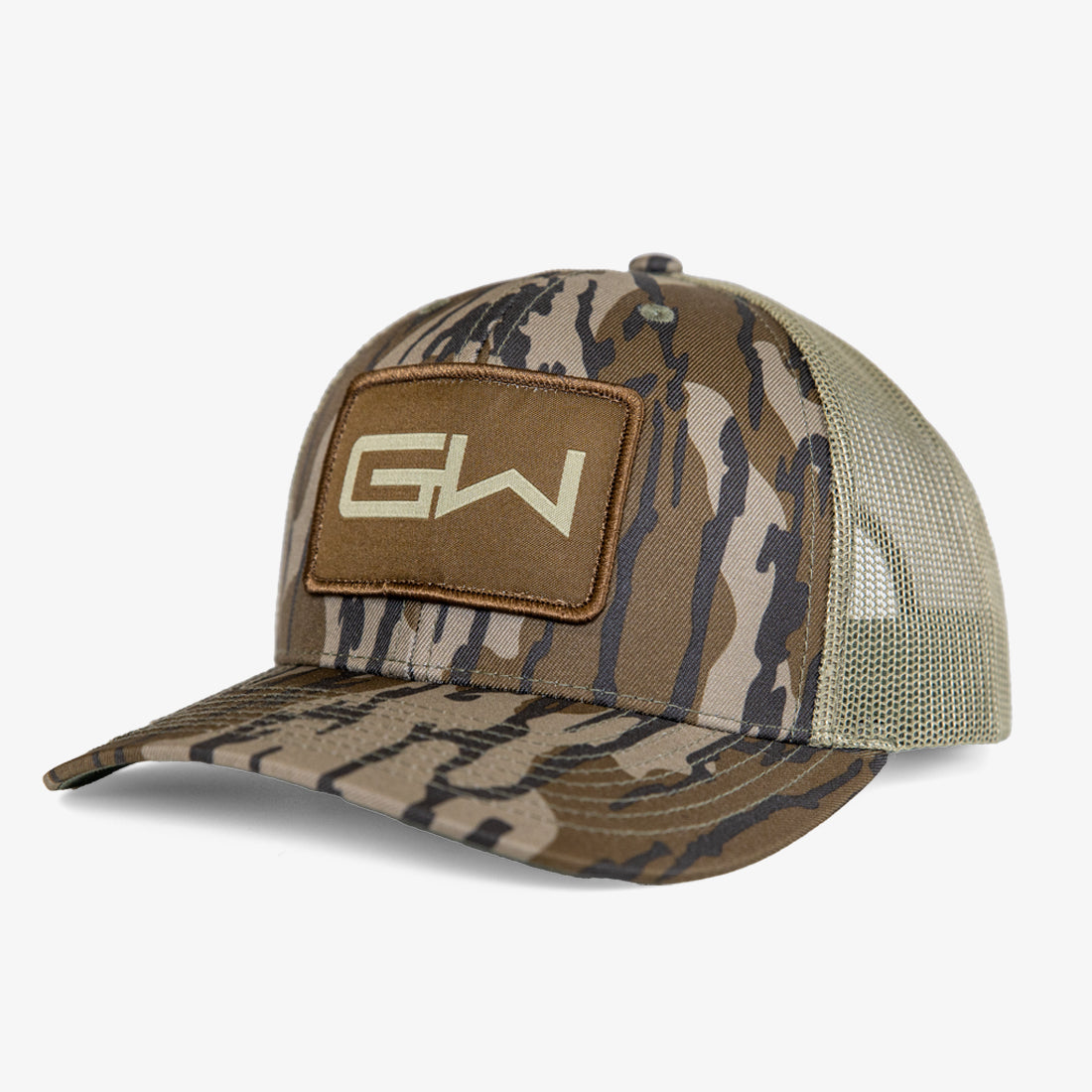 Trucker Hat | GW Patch - Mossy Oak Original Bottomland