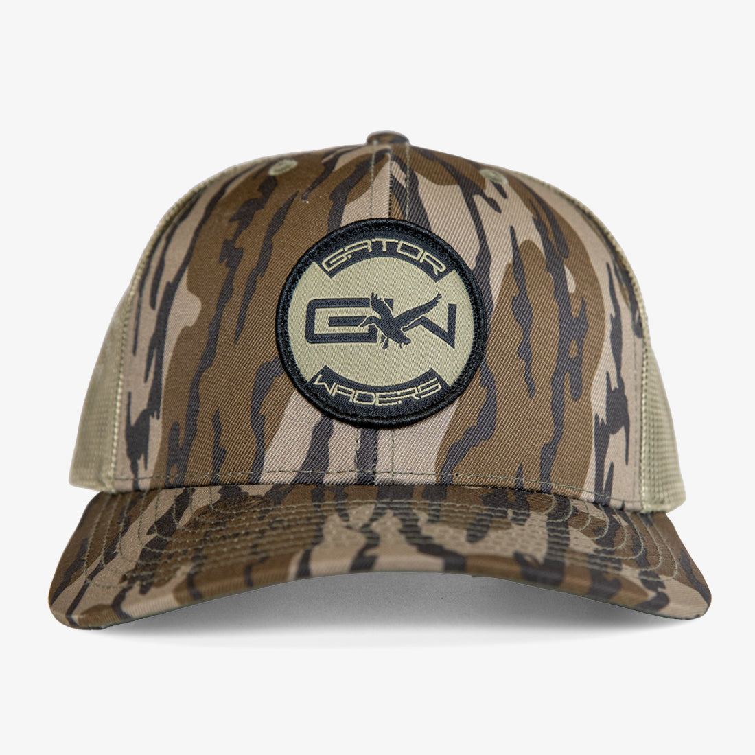 Trucker Hat | GW Flight Woven Patch - Mossy Oak Original Bottomland