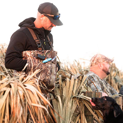  Gator Waders In Action Mens Omega Zip Waders Realtree Max 7 1 View 