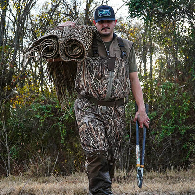  Gator Waders In Action Mens Omega Zip Waders Realtree Max 7 7 View 