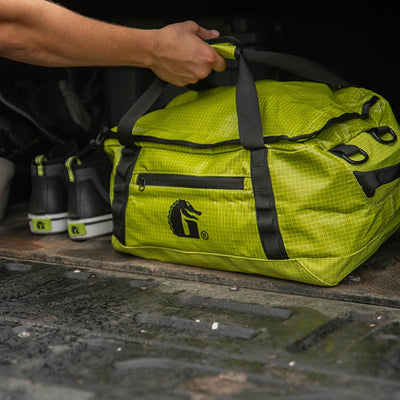  Gator Waders In Action Migrator Bag Lime 5 View 