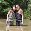 Gator Waders In Action Retro Waders Womens Shadow Leopard 1 View