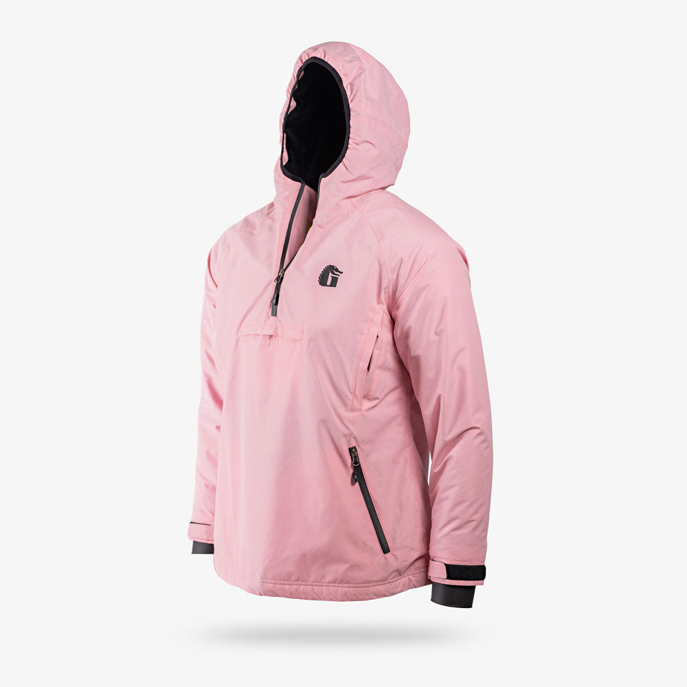Waterproof 1/2 Zip Bog Hoodie | Womens - Light Pink – Gator Waders