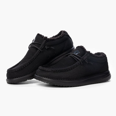 Camp Shoes - Sherpa Series | Womens - Black