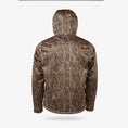 Load image into Gallery viewer, mens highball hoodie in Mossy Oak Bottomland - back view 