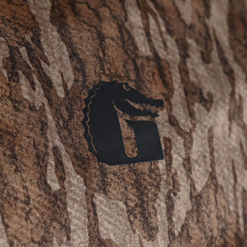Heavy Weight Sherpa Hoodie | Mens - Mossy Oak Bottomland – Gator