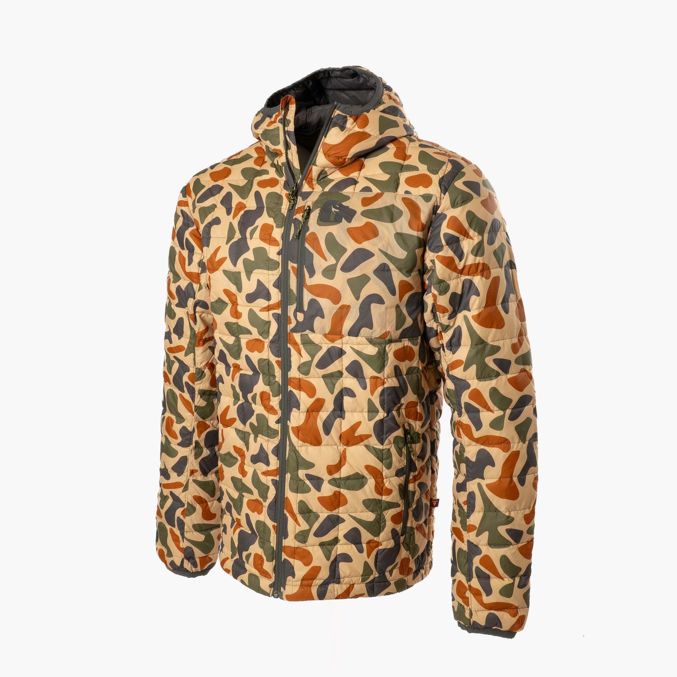 Gator Waders Studio Mens Cumulus Jacket Old School Camo 4