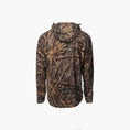 load image into gallery viewer, Gator Waders Studio Mens Waypoint Grid Fleece Hoodie Mossy Oak Original Shadow Grass 6
