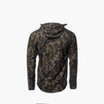 load image into gallery viewer, Gator Waders Studio Mens Waypoint Grid Fleece Hoodie Mossy Oak Treestand 6
