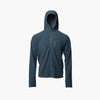 Waypoint Grid Fleece 1/2 Zip Hoodie | Mens - Storm