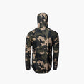 load image into gallery viewer, Gator Waders Studio Mens Waypoint Grid Fleece Hoodie Woodland 2
