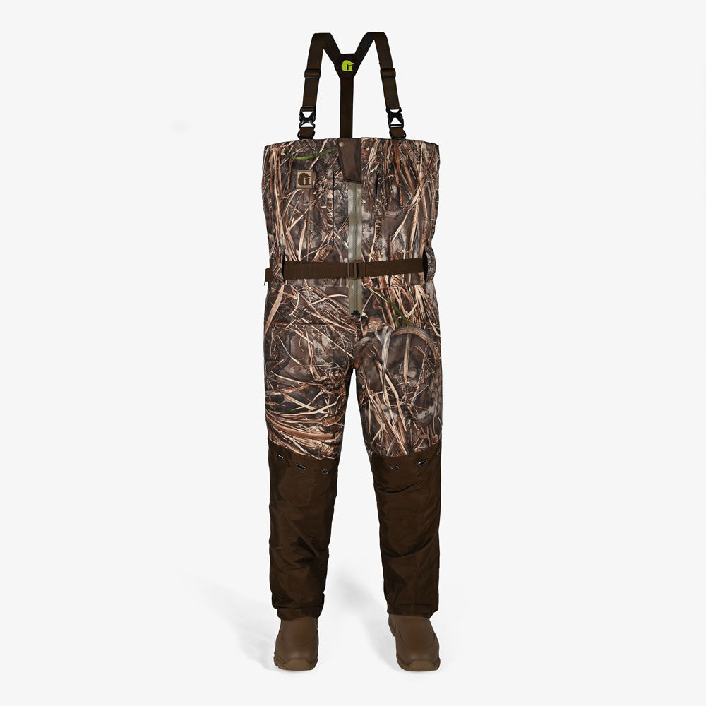 men's omega zip wader realtree max 7 back view