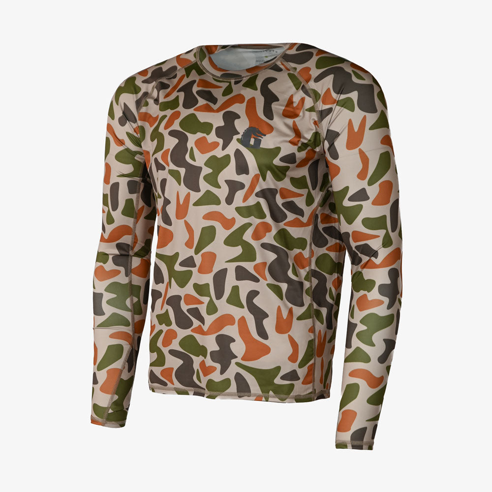 Tee shirt De Chasse Somlys 055 Camo Orange + Respirant Tee shirt De Chasse Somlys 055 Camo Orange + Respirant