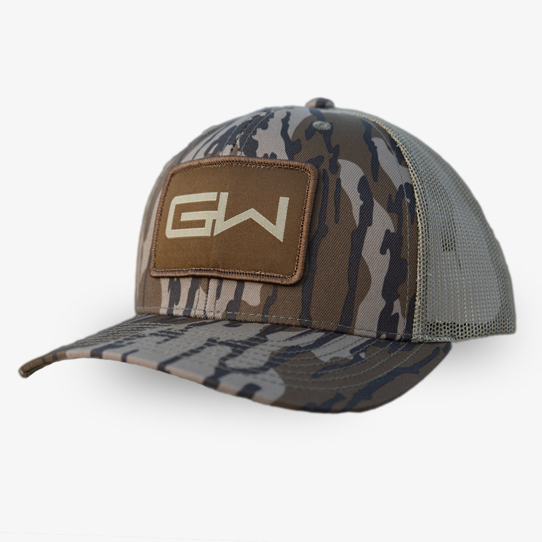 Trucker Hat | GW Patch - Mossy Oak Original Bottomland