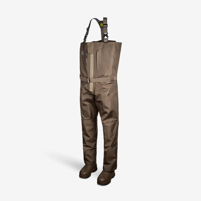 Omega Uninsulated Zip Waders | Mens - Brown