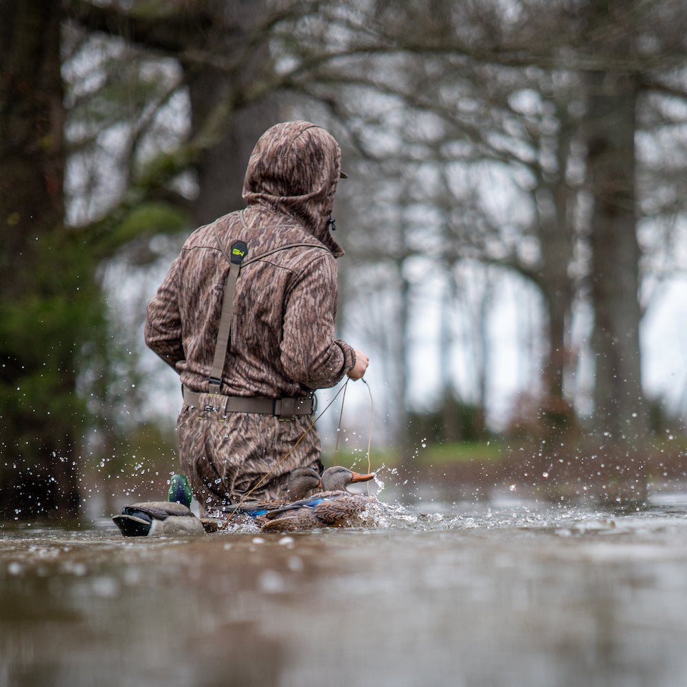 Bottomland Waders Omega Waist Waders | Mens - Mossy Oak Bottomland – Gator Waders