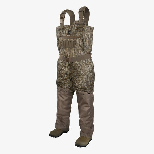 Shield Insulated Waders | Womens - Mossy Oak Bottomland Hunt Gator Waders 