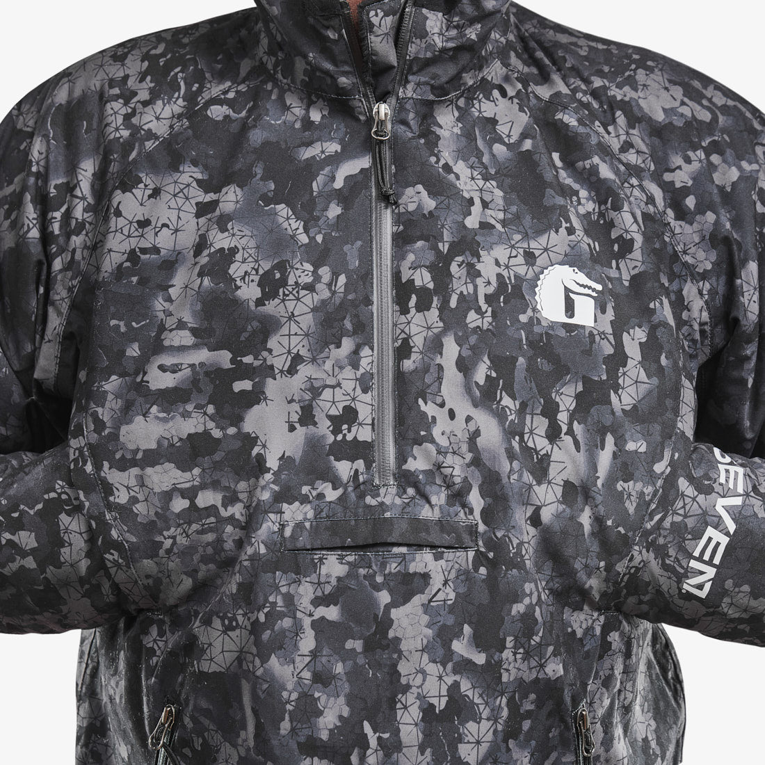 Waterproof 1/2 Zip Bog Hoodie | Mens - 7 Black – Gator Waders